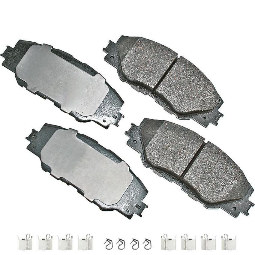 Akebono ACT1211A Akebono ProACT Ultra Premium Ceramic Disc Brake Pad Kit