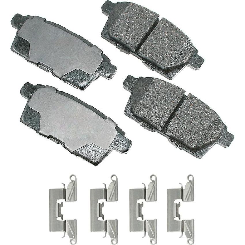 Akebono ACT1259 Akebono ProACT Ultra Premium Ceramic Disc Brake Pad Kit