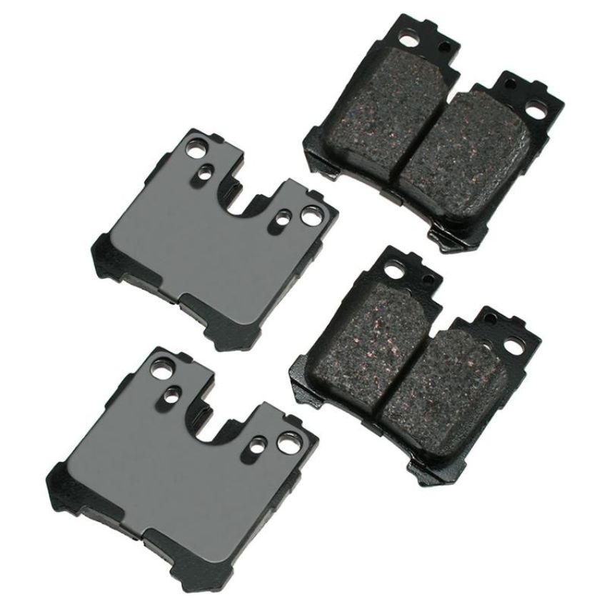 Akebono ACT1283 Akebono ProACT Ultra Premium Ceramic Disc Brake Pad Kit