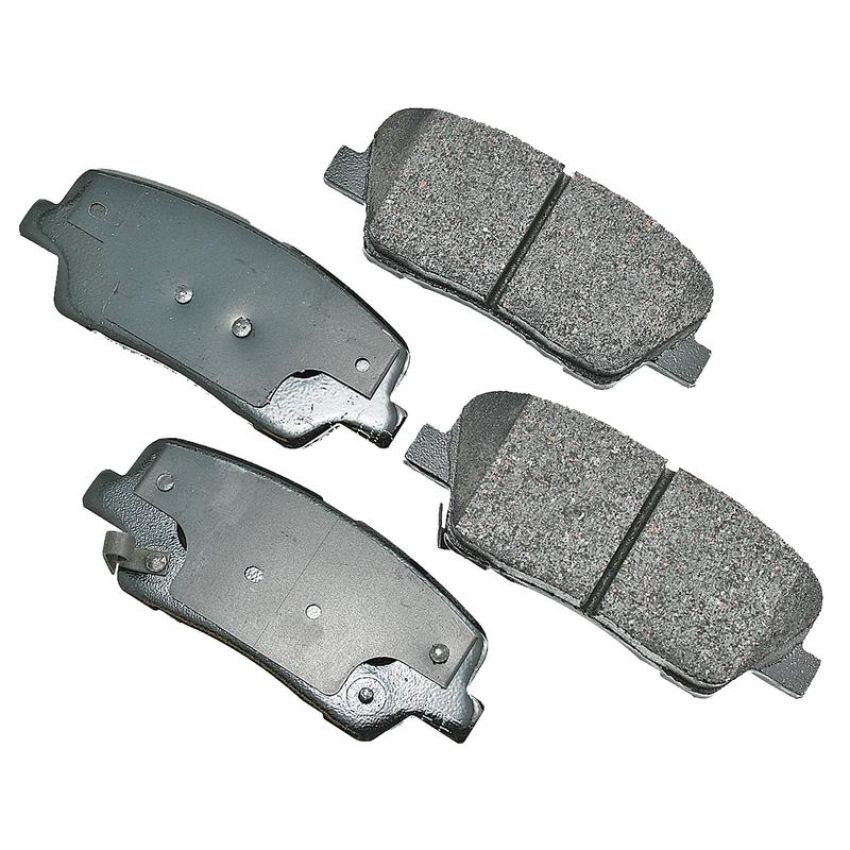 Akebono ACT1284 Akebono ProACT Ultra Premium Ceramic Disc Brake Pad Kit