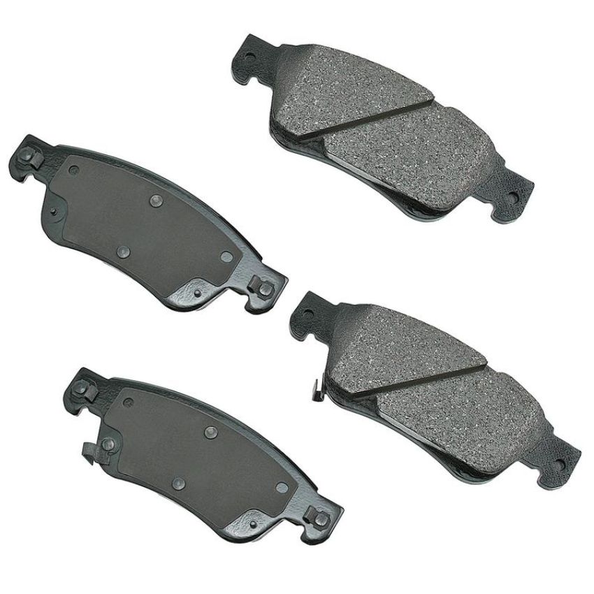 Akebono ACT1287 Akebono ProACT Ultra Premium Ceramic Disc Brake Pad Kit