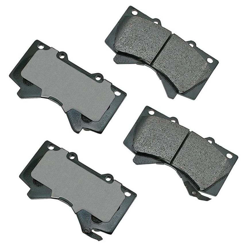 Akebono ACT1303 Akebono ProACT Ultra Premium Ceramic Disc Brake Pad Kit