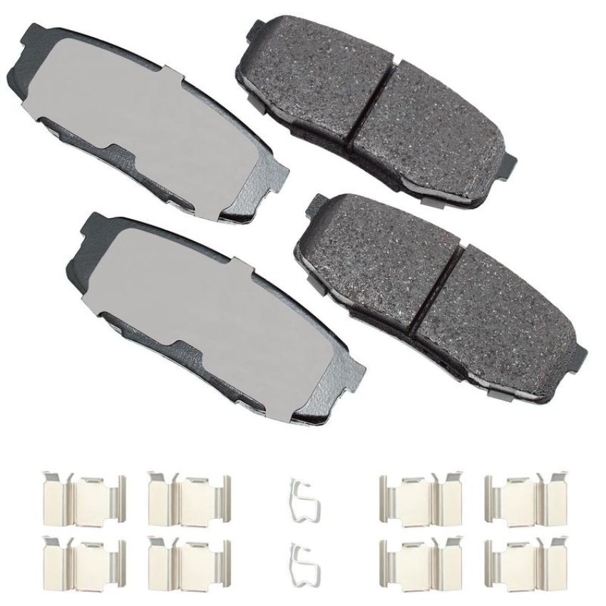 Akebono ACT1304A Akebono ProACT Ultra Premium Ceramic Disc Brake Pad Kit
