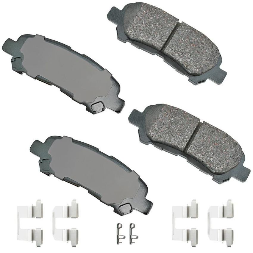 Akebono ACT1325A Akebono ProACT Ultra Premium Ceramic Disc Brake Pad Kit