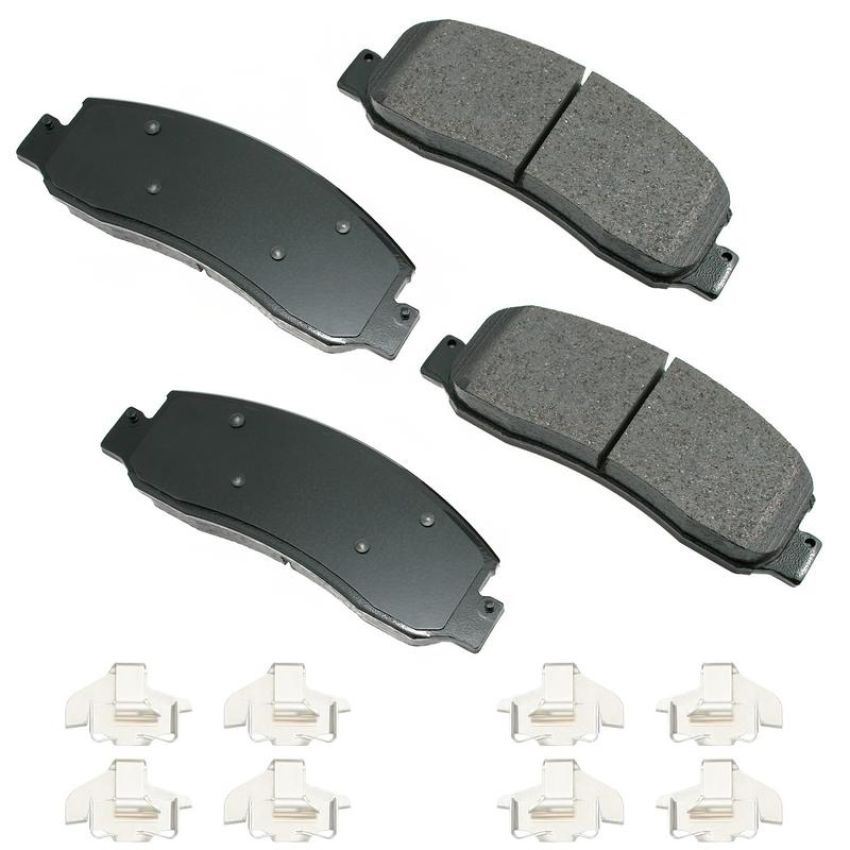 Akebono ACT1333A Akebono ProACT Ultra Premium Ceramic Disc Brake Pad Kit