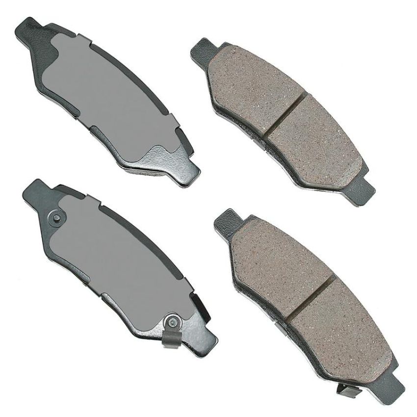 Akebono ACT1337 Akebono ProACT Ultra Premium Ceramic Disc Brake Pad Kit