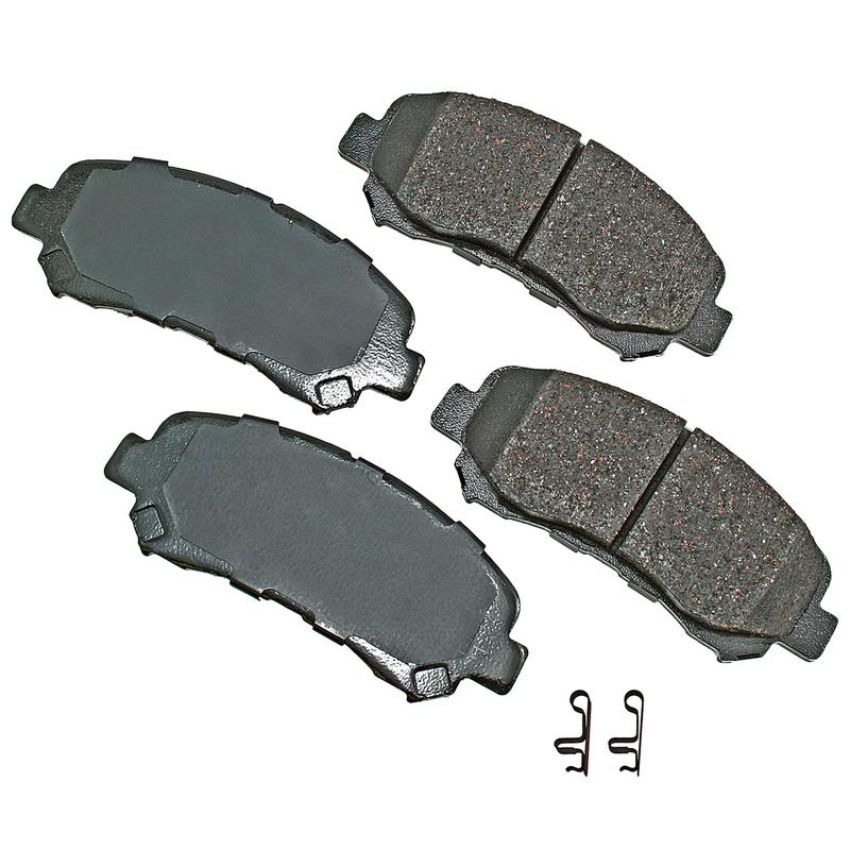 Akebono ACT1338 Akebono ProACT Ultra Premium Ceramic Disc Brake Pad Kit