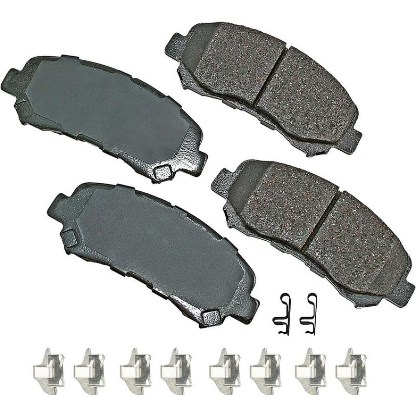 Akebono ACT1338B Akebono ProACT Ultra Premium Ceramic Disc Brake Pad Kit