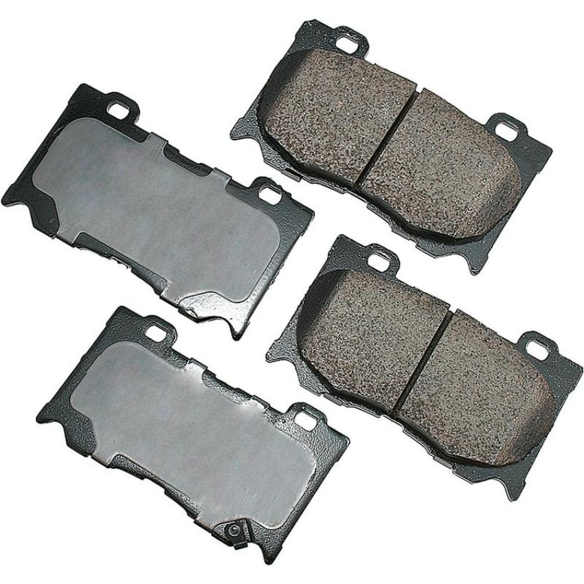 Akebono ACT1346 Akebono ProACT Ultra Premium Ceramic Disc Brake Pad Kit