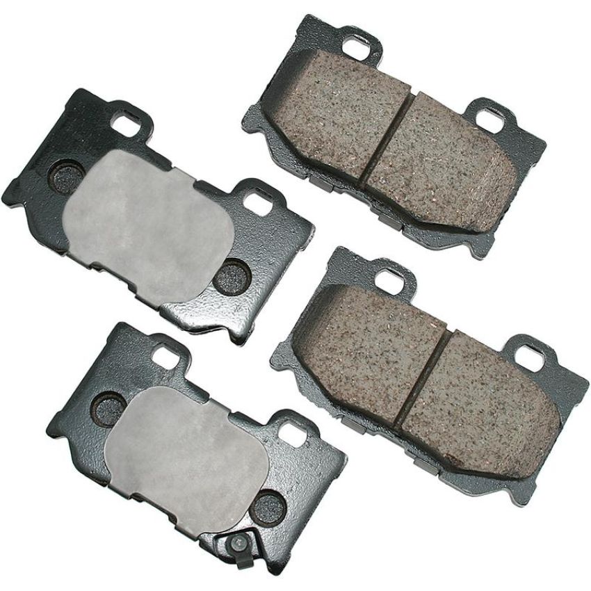 Akebono ACT1347 Akebono ProACT Ultra Premium Ceramic Disc Brake Pad Kit