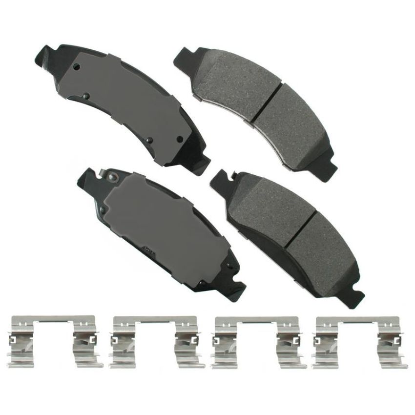 Akebono ACT1363 Akebono ProACT Ultra Premium Ceramic Disc Brake Pad Kit
