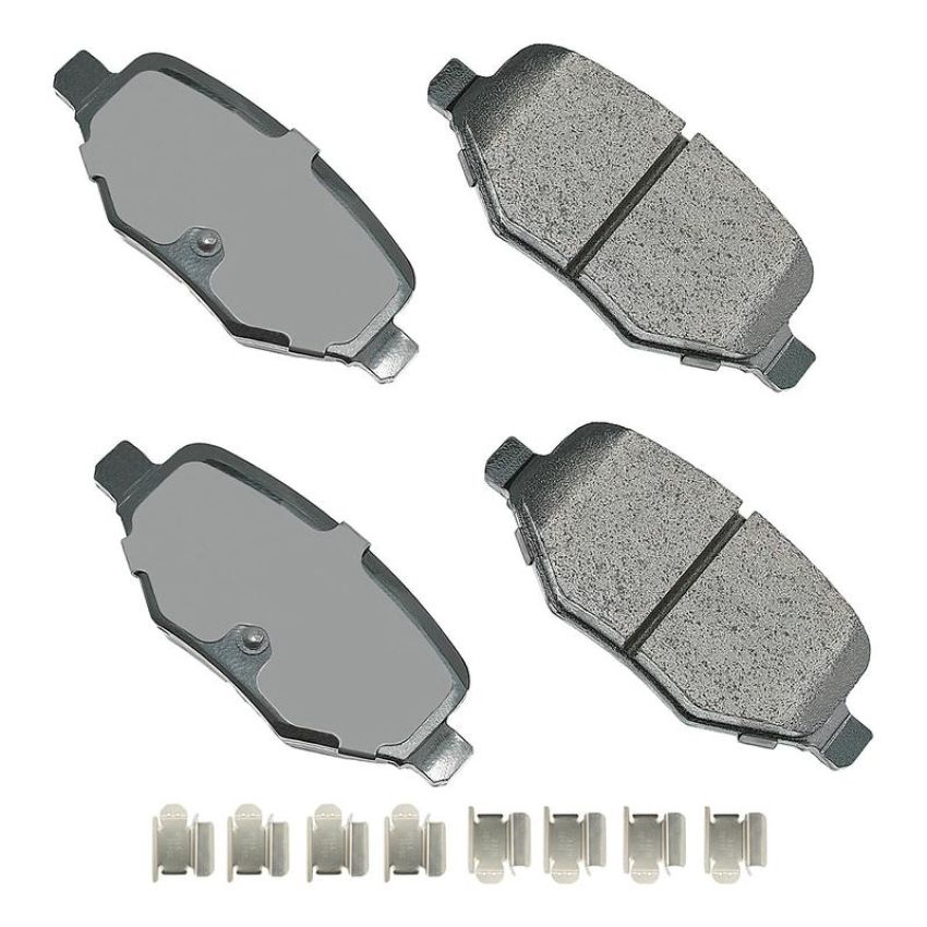 Akebono ACT1377A Akebono ProACT Ultra Premium Ceramic Disc Brake Pad Kit