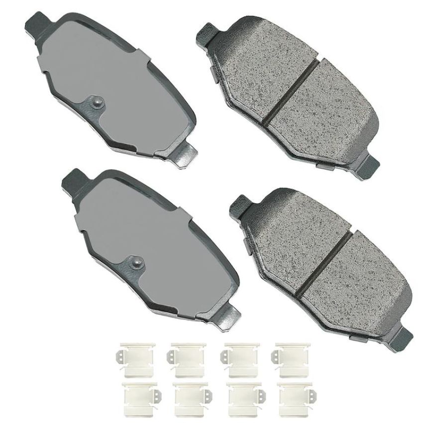 Akebono ACT1377B Akebono ProACT Ultra Premium Ceramic Disc Brake Pad Kit