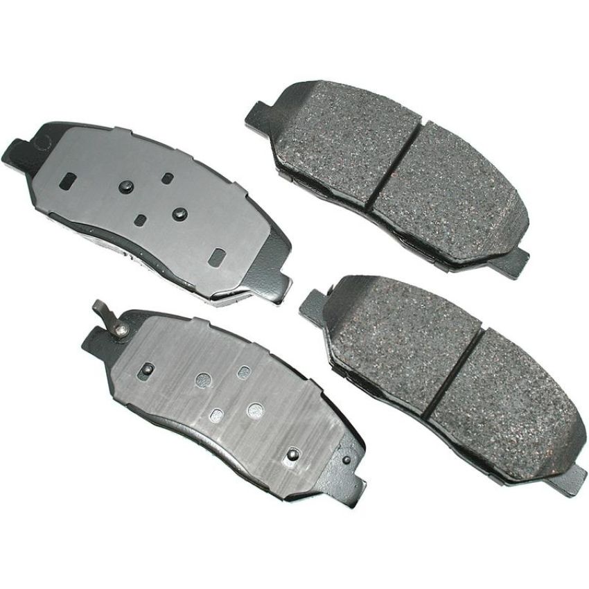 Akebono ACT1384 Akebono ProACT Ultra Premium Ceramic Disc Brake Pad Kit