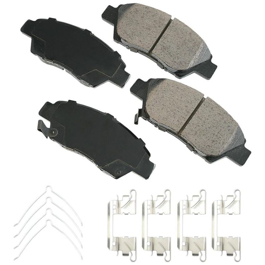 Akebono ACT1394B Akebono ProACT Ultra Premium Ceramic Disc Brake Pad Kit