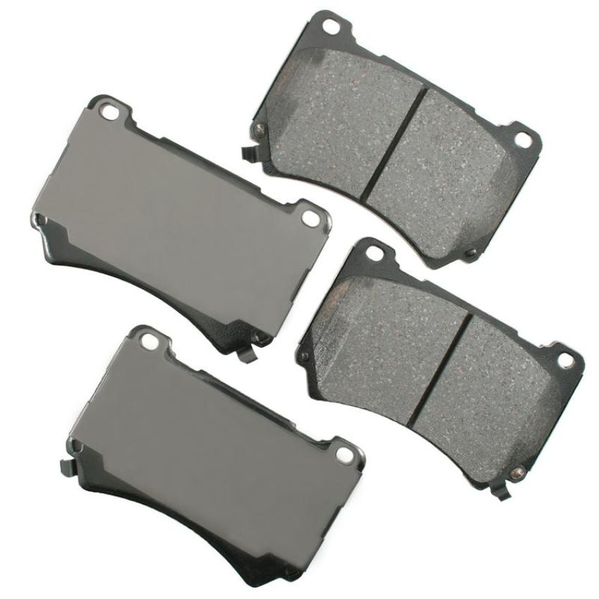 Akebono ACT1396 Akebono ProACT Ultra Premium Ceramic Disc Brake Pad Kit