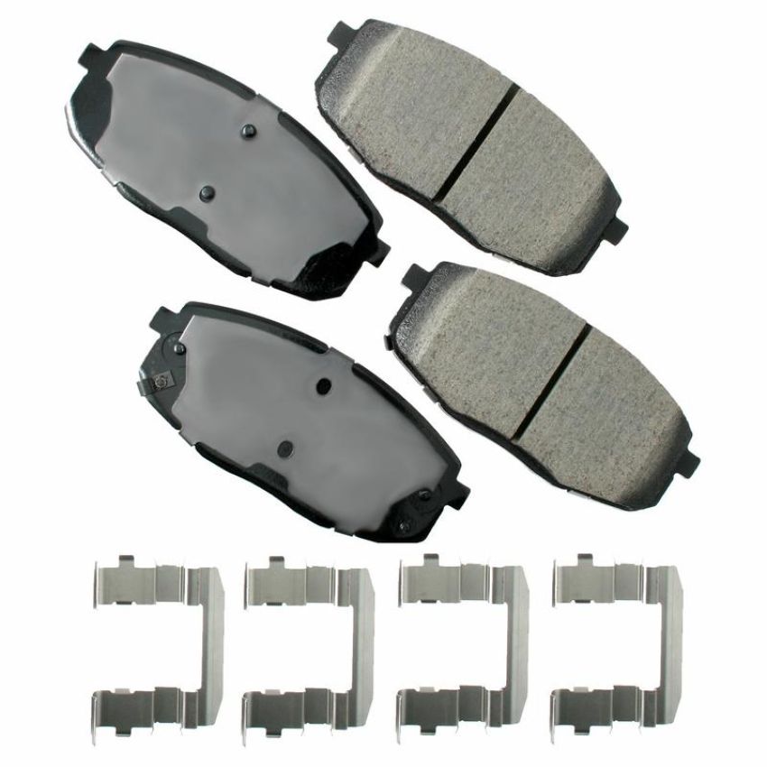 Akebono ACT1397 Akebono ProACT Ultra Premium Ceramic Disc Brake Pad Kit