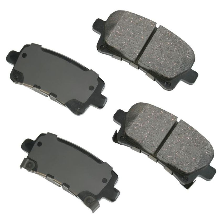 Akebono ACT1430 Akebono ProACT Ultra Premium Ceramic Disc Brake Pad Kit