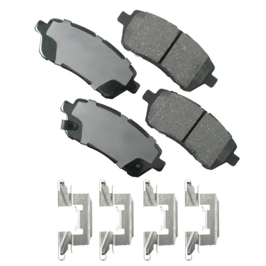 Akebono ACT1454 Akebono ProACT Ultra Premium Ceramic Disc Brake Pad Kit