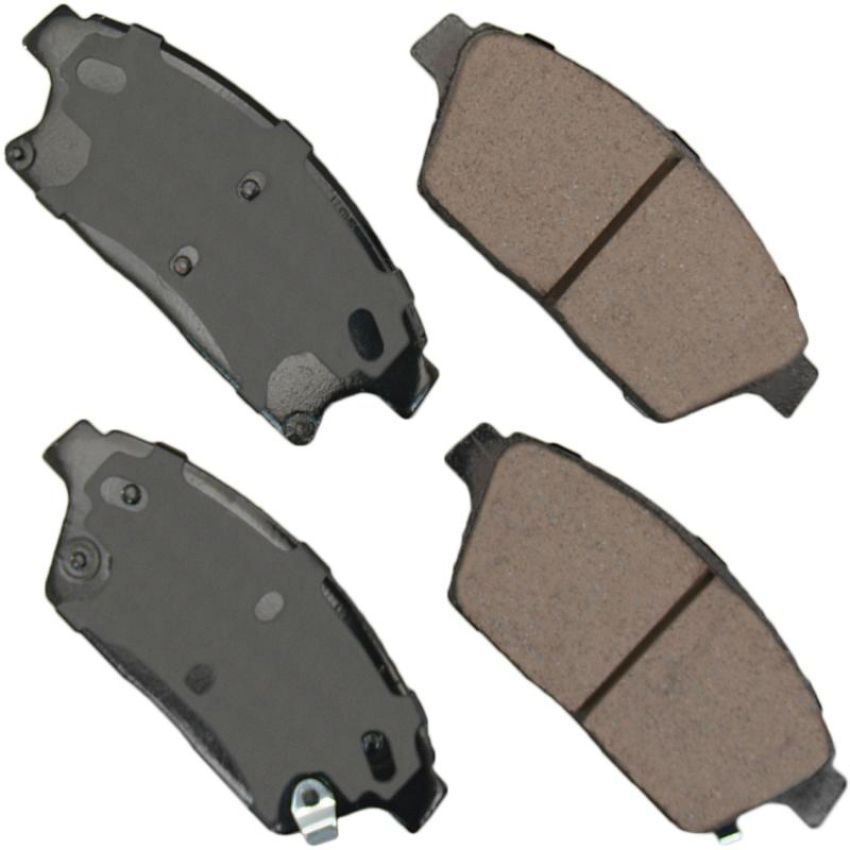 Akebono ACT1467 Akebono ProACT Ultra Premium Ceramic Disc Brake Pad Kit