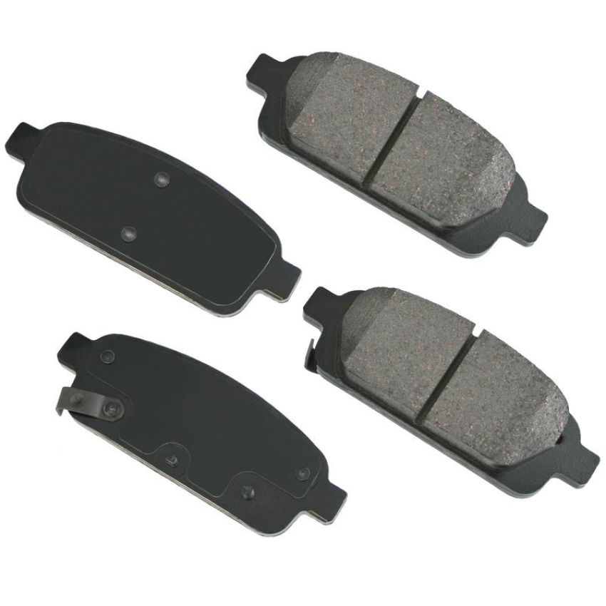 Akebono ACT1468 Akebono ProACT Ultra Premium Ceramic Disc Brake Pad Kit