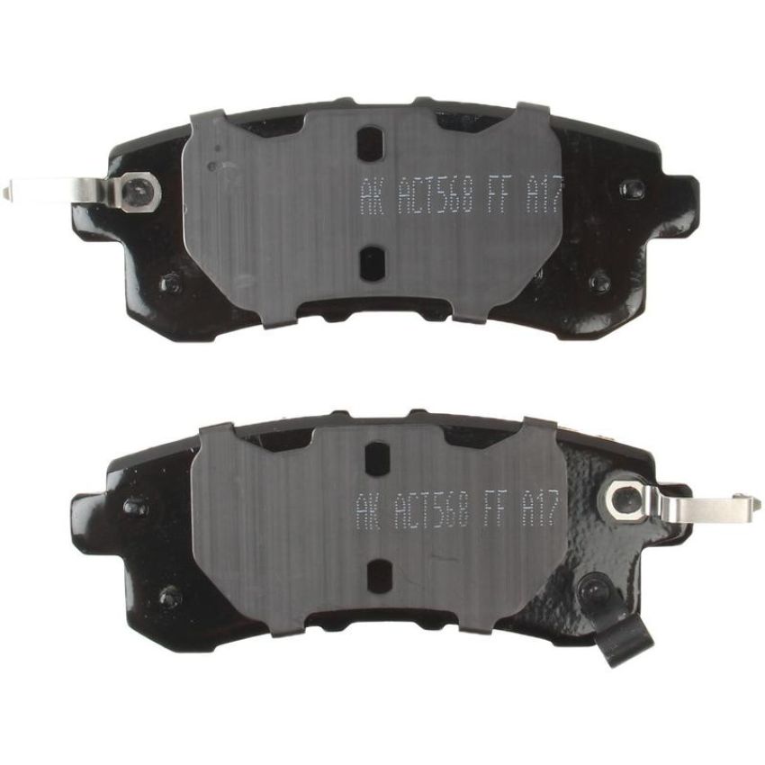 Akebono ACT1510 Akebono ProACT Ultra Premium Ceramic Disc Brake Pad Kit