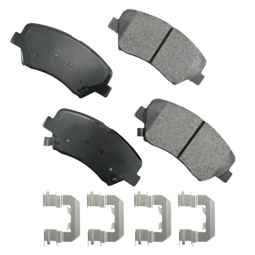 Akebono ACT1543A Akebono ProACT Ultra Premium Ceramic Disc Brake Pad Kit