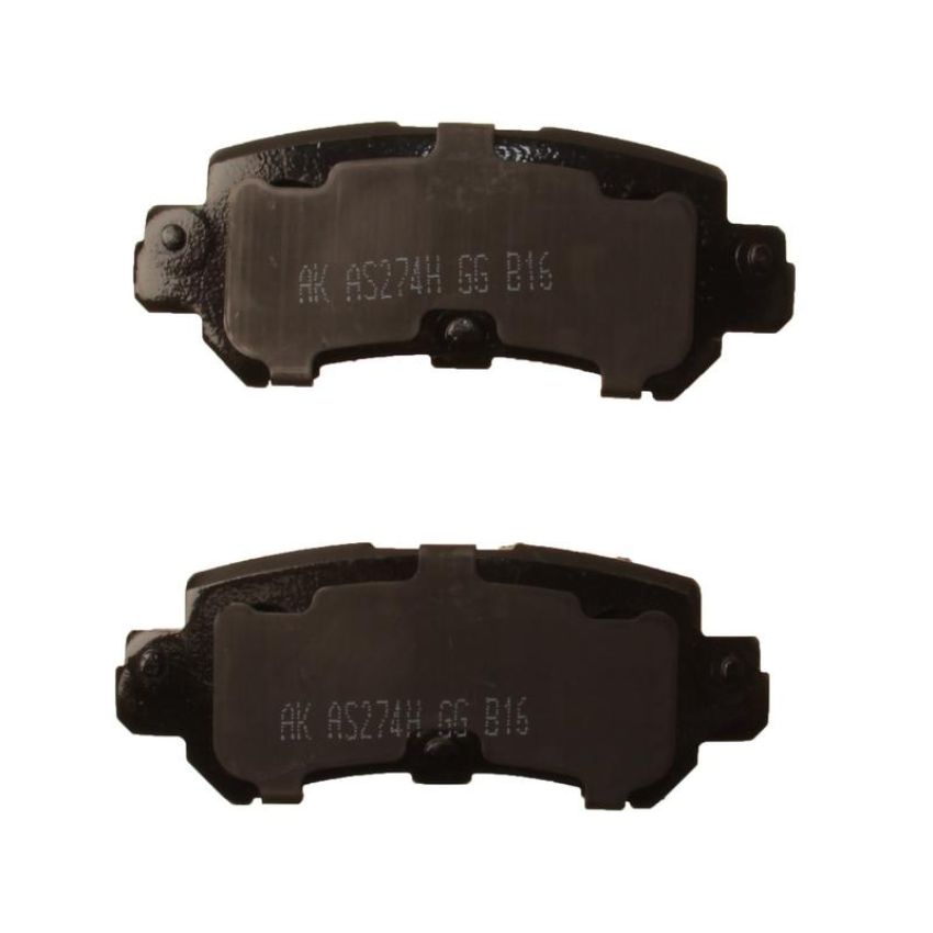 Akebono ACT1624 Akebono ProACT Ultra Premium Ceramic Disc Brake Pad Kit