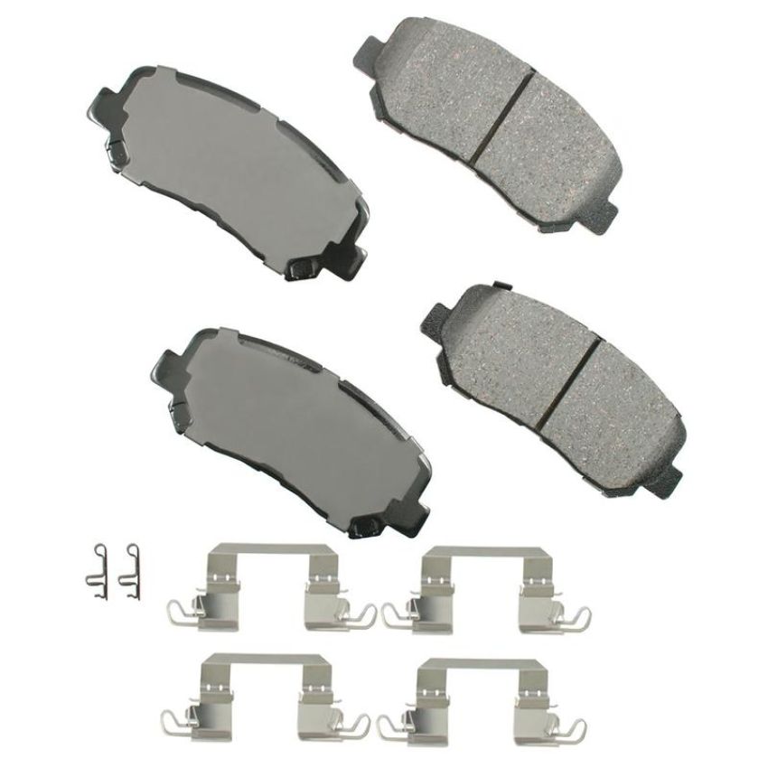 Akebono ACT1640 Akebono ProACT Ultra Premium Ceramic Disc Brake Pad Kit