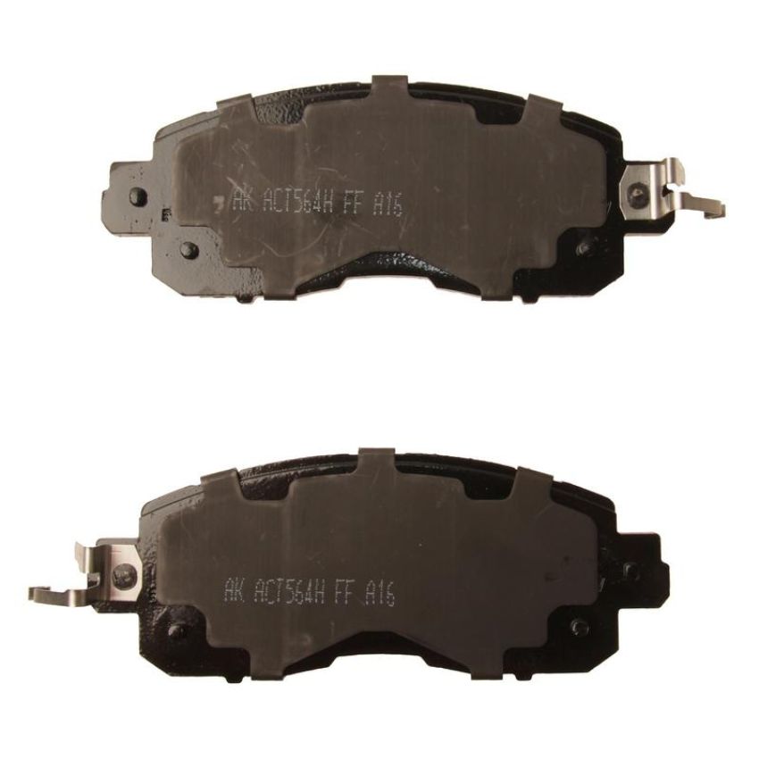 Akebono ACT1650 Akebono ProACT Ultra Premium Ceramic Disc Brake Pad Kit