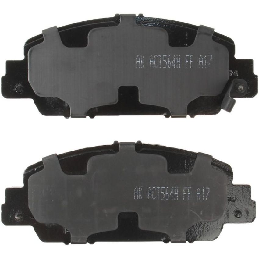 Akebono ACT1654 Akebono ProACT Ultra Premium Ceramic Disc Brake Pad Kit