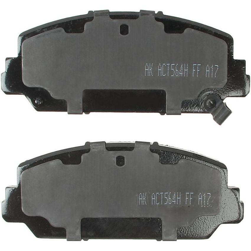 Akebono ACT1697 Akebono ProACT Ultra Premium Ceramic Disc Brake Pad Kit