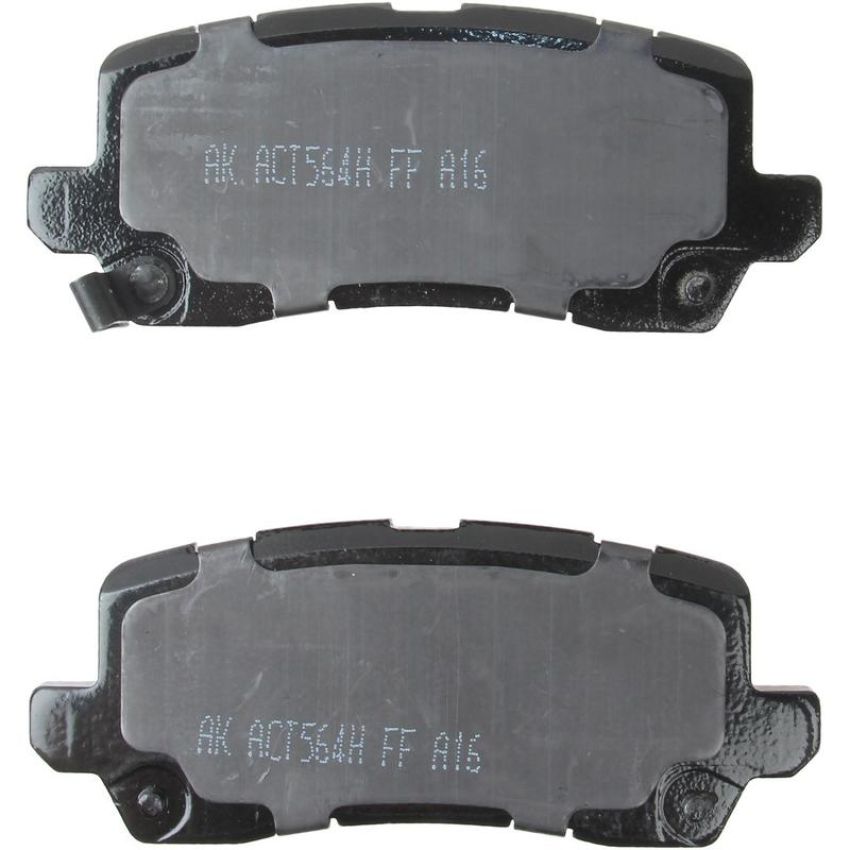 Akebono ACT1698 Akebono ProACT Ultra Premium Ceramic Disc Brake Pad Kit