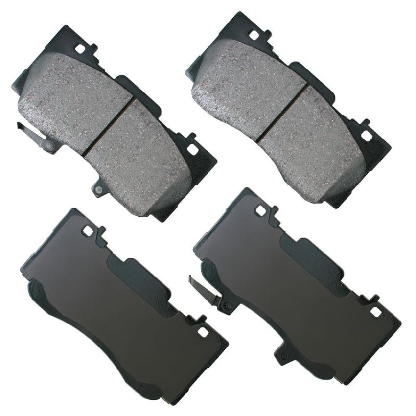 Akebono ACT1784 Akebono ProACT Ultra Premium Ceramic Disc Brake Pad Kit
