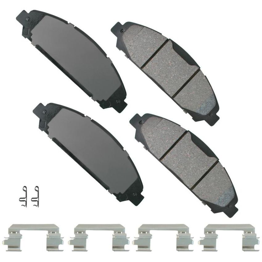 Akebono ACT1791 Akebono ProACT Ultra Premium Ceramic Disc Brake Pad Kit