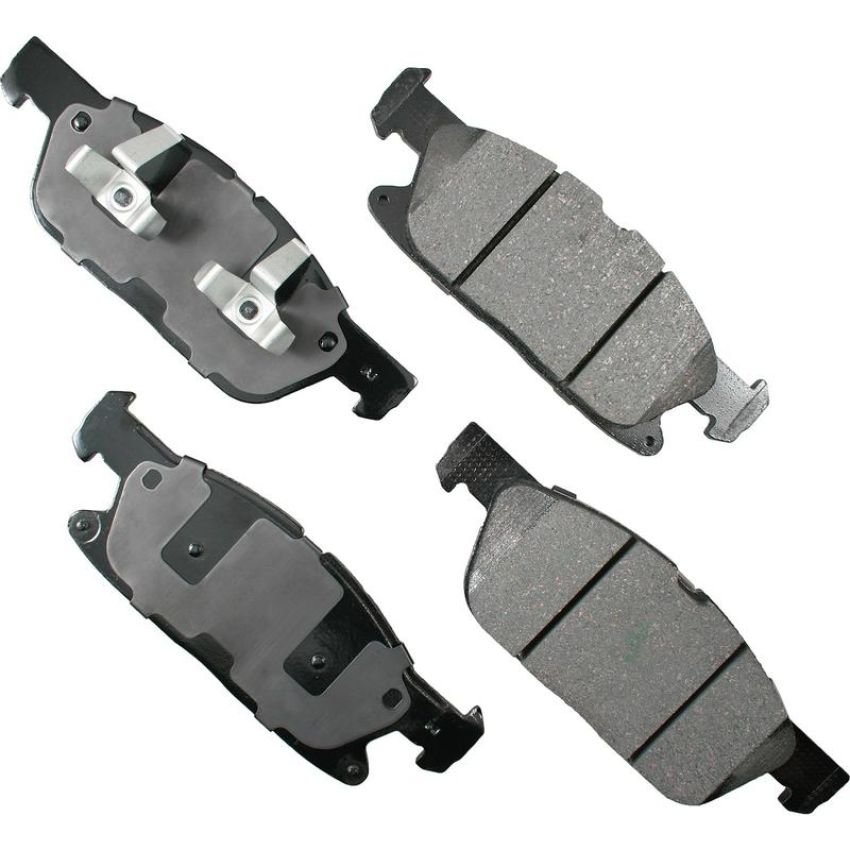 Akebono ACT1818 Akebono ProACT Ultra Premium Ceramic Disc Brake Pad Kit
