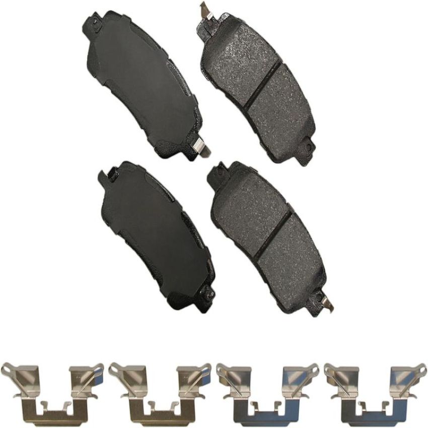 Akebono ACT1852 Akebono ProACT Ultra Premium Ceramic Disc Brake Pad Kit