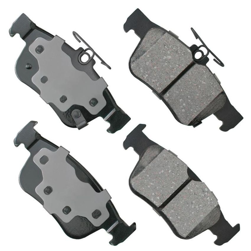 Akebono ACT1878 Akebono ProACT Ultra Premium Ceramic Disc Brake Pad Kit
