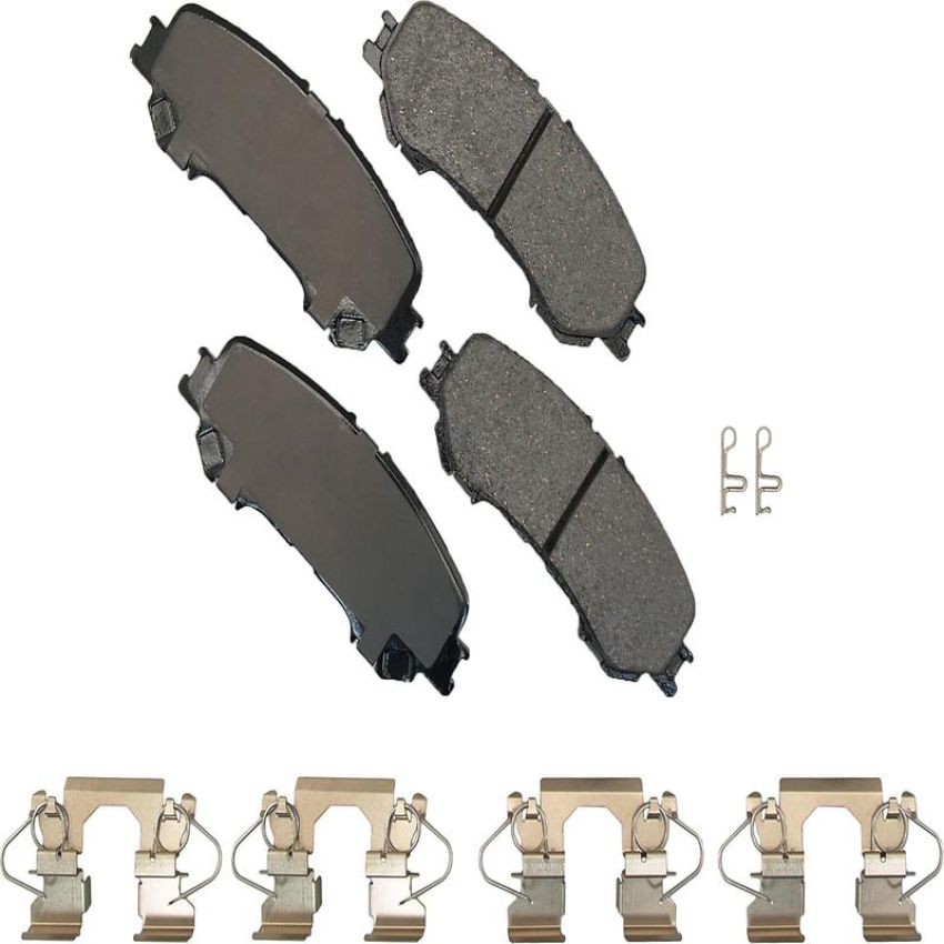 Akebono ACT2032 Akebono ProACT Ultra Premium Ceramic Disc Brake Pad Kit