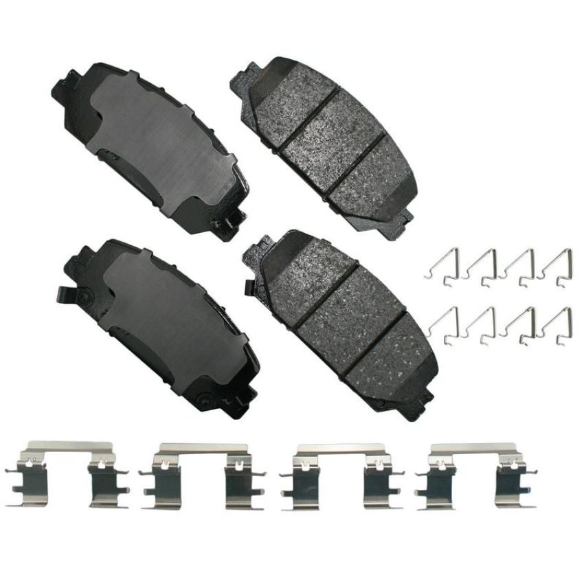 Akebono ACT2036 Akebono ProACT Ultra Premium Ceramic Disc Brake Pad Kit