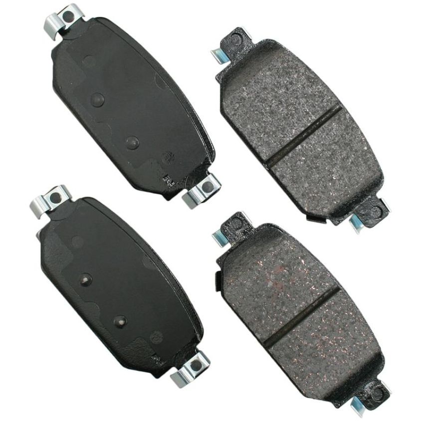 Akebono ACT2042 Akebono ProACT Ultra Premium Ceramic Disc Brake Pad Kit