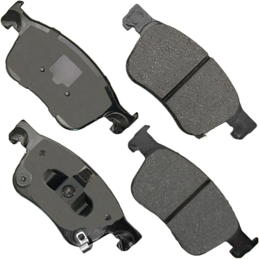 Akebono ACT2115 Akebono ProACT Ultra Premium Ceramic Disc Brake Pad Kit