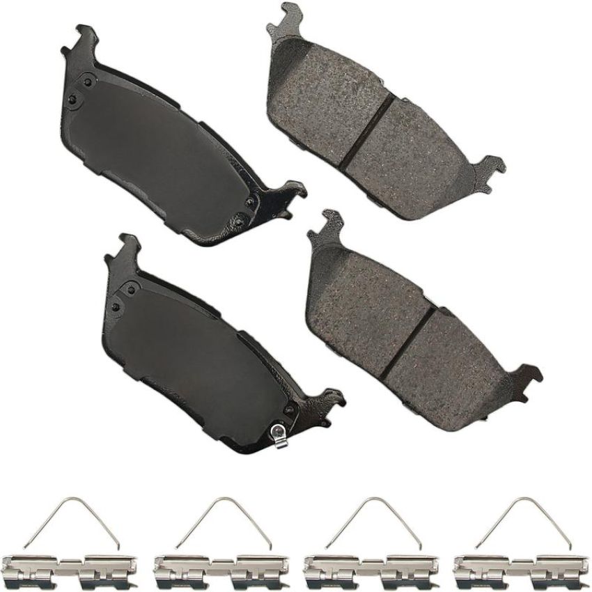 Akebono ACT2169 Akebono ProACT Ultra Premium Ceramic Disc Brake Pad Kit