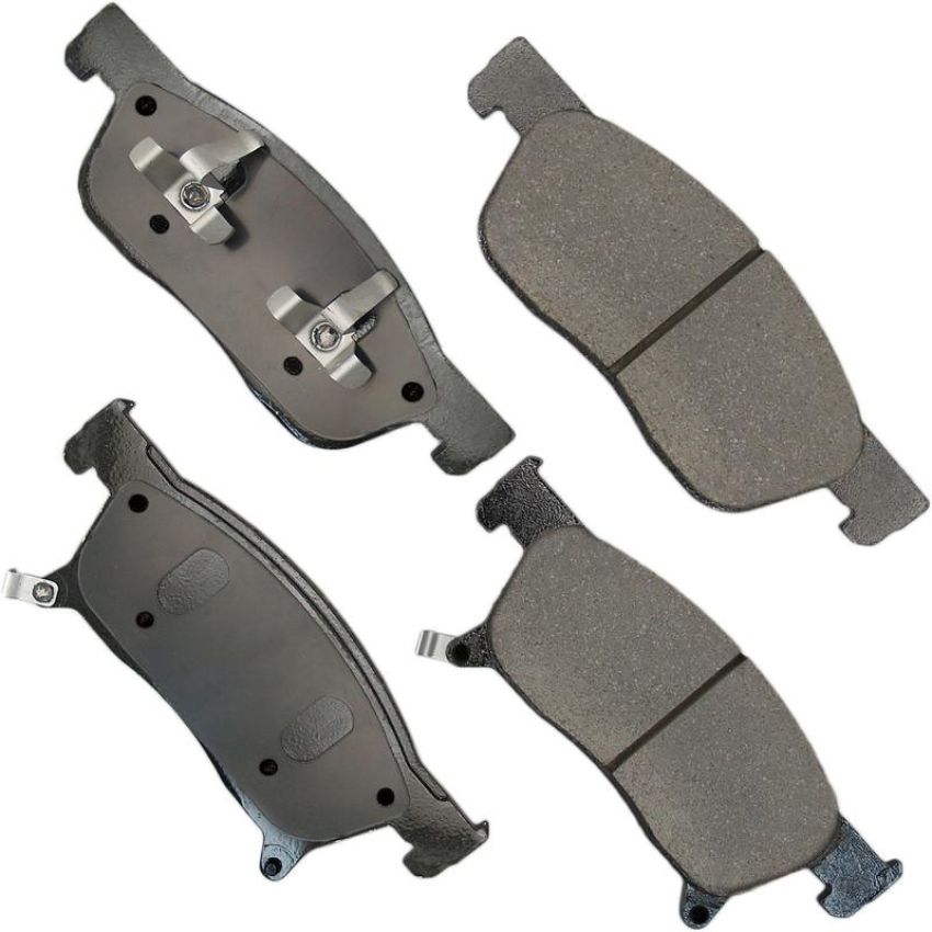 Akebono ACT2170 Akebono ProACT Ultra Premium Ceramic Disc Brake Pad Kit