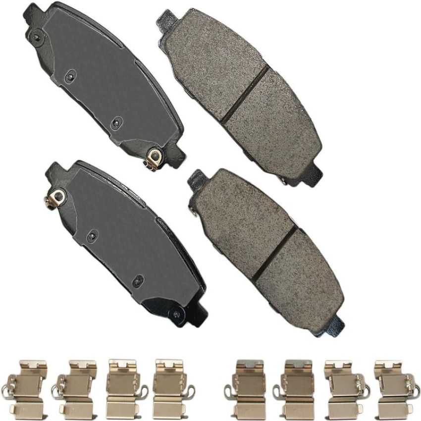 Akebono ACT2186 Akebono ProACT Ultra Premium Ceramic Disc Brake Pad Kit