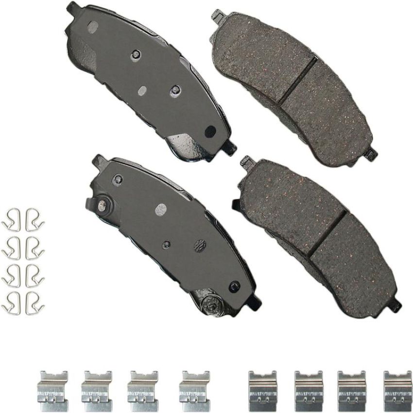 Akebono ACT2208 Akebono ProACT Ultra Premium Ceramic Disc Brake Pad Kit