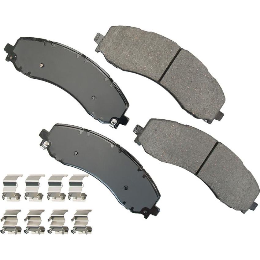 Akebono ACT2223 Akebono ProACT Ultra Premium Ceramic Disc Brake Pad Kit