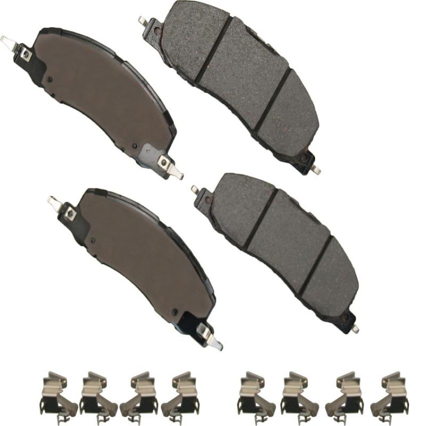 Akebono ACT2230 Akebono ProACT Ultra Premium Ceramic Disc Brake Pad Kit