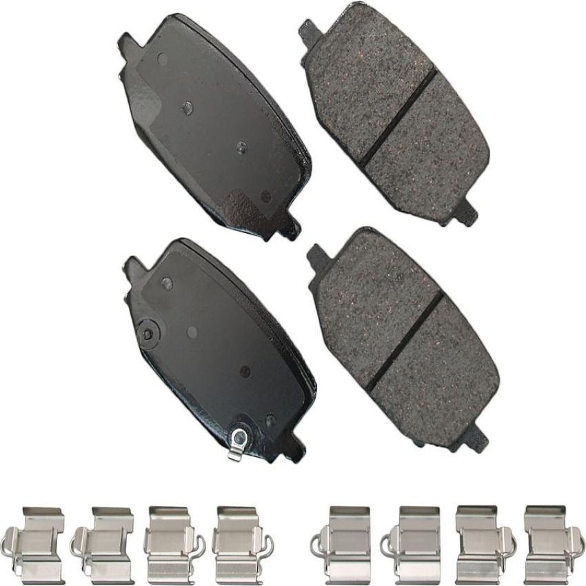 Akebono ACT2231 Akebono ProACT Ultra Premium Ceramic Disc Brake Pad Kit