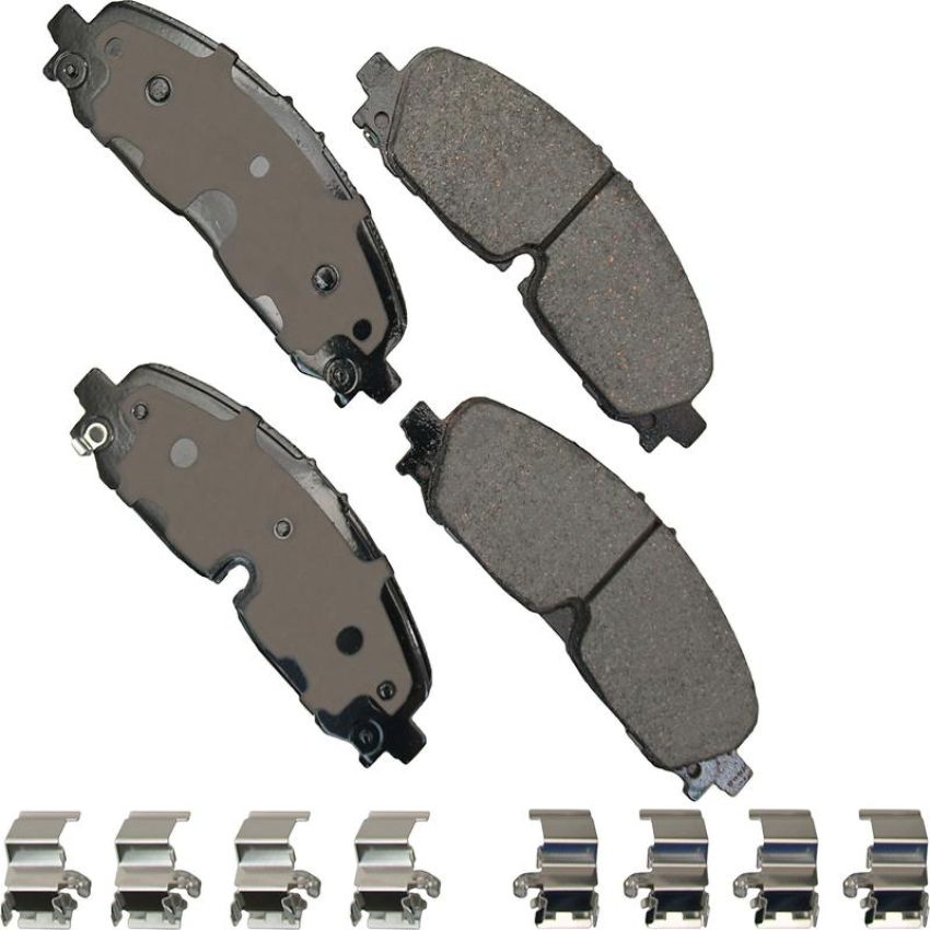Akebono ACT2371 Akebono ProACT Ultra Premium Ceramic Disc Brake Pad Kit